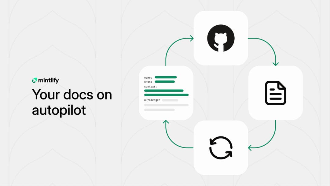 Docs on autopilot: From zero to self-maintaining with Mintlify